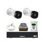 Kit 2 Câmeras Segurança Intelbras 1120B DVR 4 Canais Com HD Completo
