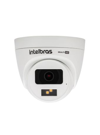 Camera dome multi hd vhd 1220 d ir 20m lente 2 8mm full color g8 intelbras