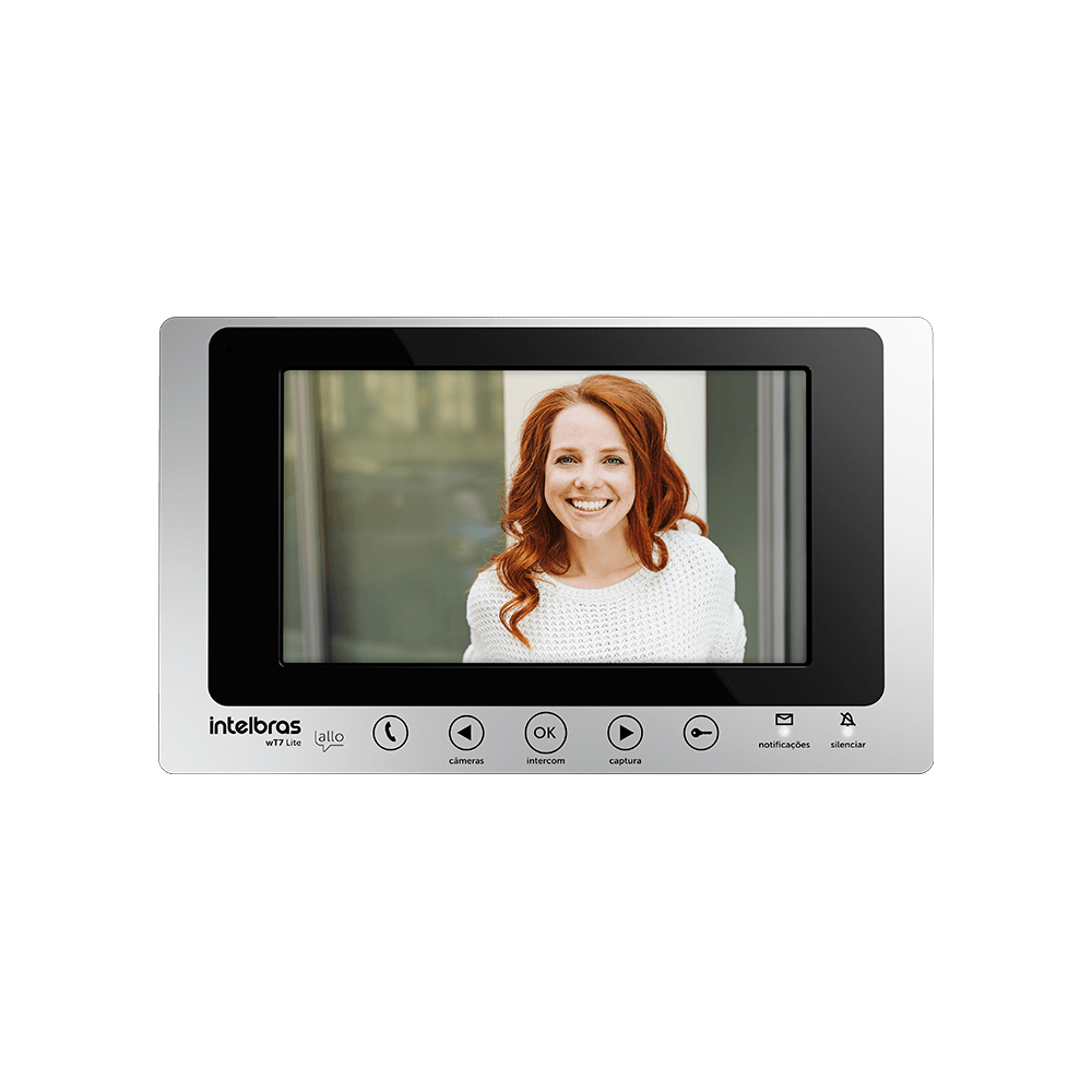 Módulo Interno para Videoporteiro Allo wT7 Lite Intelbras