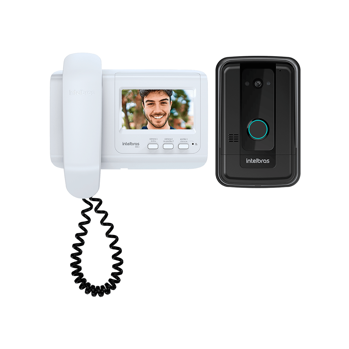 Videoporteiro Residencial com Monofone IVR 4 Intelbras